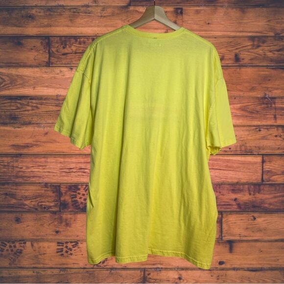 5 for $25🔥Academy "Leaving Worries In Our Wake" Yellow Boating T-Shirt XXL - Picture 2 of 5
